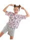 Mushi Unicorn Gang Kız Çocuk T-shirt Şort Takım