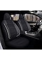 Seat Altea Araçlara Uyumlu Tam Takım Cover B Model Oto Koltuk Kılıfı Siyah-beyaz
