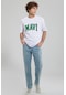 Mavi M0611711-620 Mavi Logo Tişört Beyaz Ss Erkek T-shirt M0611711-620-R0198