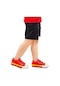 Kiko Kids Linen Cırtlı Erkek Çocuk Keten Spor Ayakkabı Kırmızı