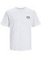 Jack&jones O Yaka Standart Kalıp Beyaz Erkek T-shirt 12251772