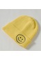 Ikkb Kore Versiyonu Sevimli İşlemeli Ebeveyn-çocuk Örme Şapka İhale Sarı