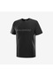 Salomon Bıg Logo Tee M Deep Black// Erk T-shırt Lc2526600 Siyah