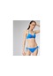 Koton Bikini Altı Yanları Bağlama Detaylı Mavi 3sak00049bm 3SAK00049BM602