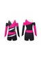 Pembe Çocuk Kız Dans Bodysuit Uzun Kollu Off-omuz Patchwork Stil Leotard Unitard Bale Tulum Şortlu