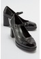 Paleis Siyah Rugan Kadın Topuklu Ayakkabı