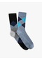 Koton 2'li Soket Çorap Seti Geometrik Desenli Multıcolor 4sam80026aa 4SAM80026AAMIX