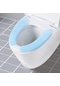 Mavi Tuvalet Yapışkan Tuvalet Paspas Koltuk Örtüsü Ped Ev Yumuşak Artı Kaşmir Klozet Kapağı