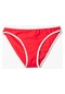 Koton Bikini Altı Normal Bel Biye Detaylı Kırmızı 3sak00026mm 3SAK00026MM417