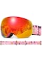 Woimsd-hytt Oloey Çift Katmanlı Anti UV Çocuk Kayak Gözlüğü