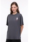 Lumberjack Wl Patty 11glf995 4fx Koyu Gri Kadın Kısa Kol T-shirt 000000000101900889