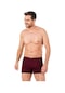 Erkek Pamuklu Modal Boxer 11897-Bordo