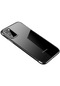Noktaks - Samsung Galaxy Uyumlu Galaxy A91 S10 Lite - Kılıf Dört Köşesi Renkli Arkası Şefaf Lazer Silikon Kapak - Siyah