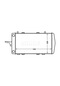 BEHR MAHLE CR1513000S (8MK376772-511) Su Radyatoru Mekanik Klimasiz (Skoda : Felicia 1.6 95--01 ) 8Mk376772-511 6U0121253 8MK376772511 (WA643797)