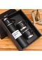 1 Takım, Paslanmaz Çelik Mermi Termos 500ml Termos Takım Kahve Bardağı İş Ofis Black 401- 500ml Siyah