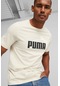 Puma Ess+ 2 Col Logo Tee Beyaz Erkek Kısa Kol T-shirt 000000000101909160
