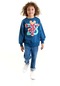Mickey Mouse Lisanslı Erkek Çocuk Sweatshirt 21171-indigo