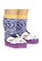 Hellobaby Desenli Çarık Çorap Kız Bebek 23khlbkcrp003 Lila 23KHLBKCRP003_Lila
