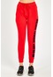 Maraton Sportswear Regular Kadın Basic Kırmızı Pantolon 18256-kırmızı
