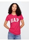 Gap 729555008 V-ss Logo Classic Tee Kadın Tişört Kırmızı
