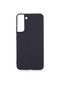 Mutcase - Samsung Uyumlu Galaxy S22 Plus - Kılıf Mat Renkli Esnek Premier Silikon Kapak - Siyah