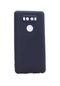 Kilifone - Lg Uyumlu V20 - Kılıf Mat Renkli Esnek Premier Silikon Kapak - Siyah