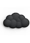 Cbtx Bellek Köpük Fare Bilek Dinlenme Pedi Sevimli Bulut Şekli Bilek Desteği Pedi - Siyah