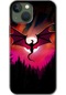 İphone Uyumlu 13 Kılıf Hd Desen Baskılı Arka Kapak + Kırılmaz Cam - Dragon Night