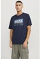 Jack & Jones Erkek T Shirt 12253442 Lacivert