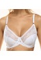 Beyaz Çiçek Dantel Bralette Ultra Ince Derin V Sütyen Astarsız Kadınlar İçin Push Up Sütyen Intimates