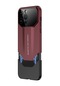 Kilifone - İphone Uyumlu İphone 14 Pro Max - Kılıf Çift Parçalı Ays Pro İkili Kapak - Kırmızı-siyah