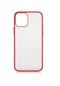 Kilifone - İphone Uyumlu İphone 12 Pro Max - Kılıf Arkası Buzlu İnce Mess Kapak - Kırmızı