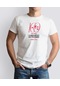 Bk Gift 29 Ekim Tasarımlı Erkek Beyaz T-shirt-7 Trend Tişört