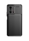 Kilifone - Xiaomi Uyumlu Mi 11t 5g - Kılıf Auto Focus Negro Karbon Silikon Kapak - Siyah