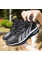 Siyah Tuınanle Kadın Ayakkabı Nefes Spor Ayakkabı Kadın Rahat Pembe Ayakkabı Kadın Örgü Spor Yürüyüş Ayakkabı Artı Boyutu