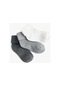 Koton 3 Lü Basic Çorap Seti Pamuklu Antrasit 4smb80008aa 4SMB80008AA931