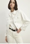 Mavi - Megi Mavi Premium Kırık Beyaz Jean Ceket 1110389-86745