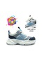 Cool Birian Bağcık Görünümlü Cırt Cırtlı Sneaker Ortopedik Çocuk Spor Ayakkabı Lacivert