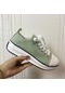 Yaz Kadın Sneakers Platformu Casua Kadın Ayakkabı Artı Boyutu Femlae Tenis Green 39 Green Yeşil