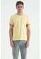 Tommy Life Calvin Sarı Basic Erkek T-shirt - 88245 Sari