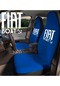 Oto Koltuk Kılıfı Penye Fiat Strada-ulysse Uyumlu Yıkanabilir,terletmez Mavi