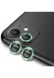 Noktaks - iPhone Uyumlu 12 Mini - Kamera Lens Koruyucu Safir Parmak İzi Bırakmayan Anti-reflective Cl-12 - Açık Yeşil