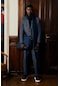AC&Co / Altınyıldız Classics Normal Bel Slim Fit Lacivert Erkek Takım Elbise 4a3024100003