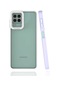 Noktaks - Samsung Galaxy Uyumlu Galaxy A22 4g - Kılıf Koruyucu Sert Tarz Mima Kapak - Lila