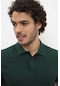 U.s. Polo Assn. Erkek Slim Fit Polo Yaka T-shirt 614954055 Koyu Yeşil