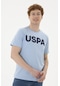 U.s. Polo Assn. Erkek Açık Mavi Tişört Basic 50279620-vr003 Açik Mavi Açık Mavi