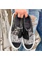 Siyah Kadın Ayakkabı Yaz Dış Giyim Düz Rahat Büyük Boy Kanvas Ayakkabılar Kadın Yıl Lefebvre Ayakkabı Kalın Kadın Sneaker 56757341 Siyah