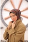 Silk Home Soft Eşarp 73074-23 Füme, Duman, Hardal, Turuncu