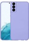 Ekılıf - Samsung Galaxy S22 Plus Uyumlu - Kılıf İçi Kadife Koruyucu Mara Lansman Kapak - Lila