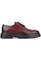 Shoetyle - Bordo Deri Bağcıklı Erkek Klasik Ayakkabı 250-2013-774-bordo